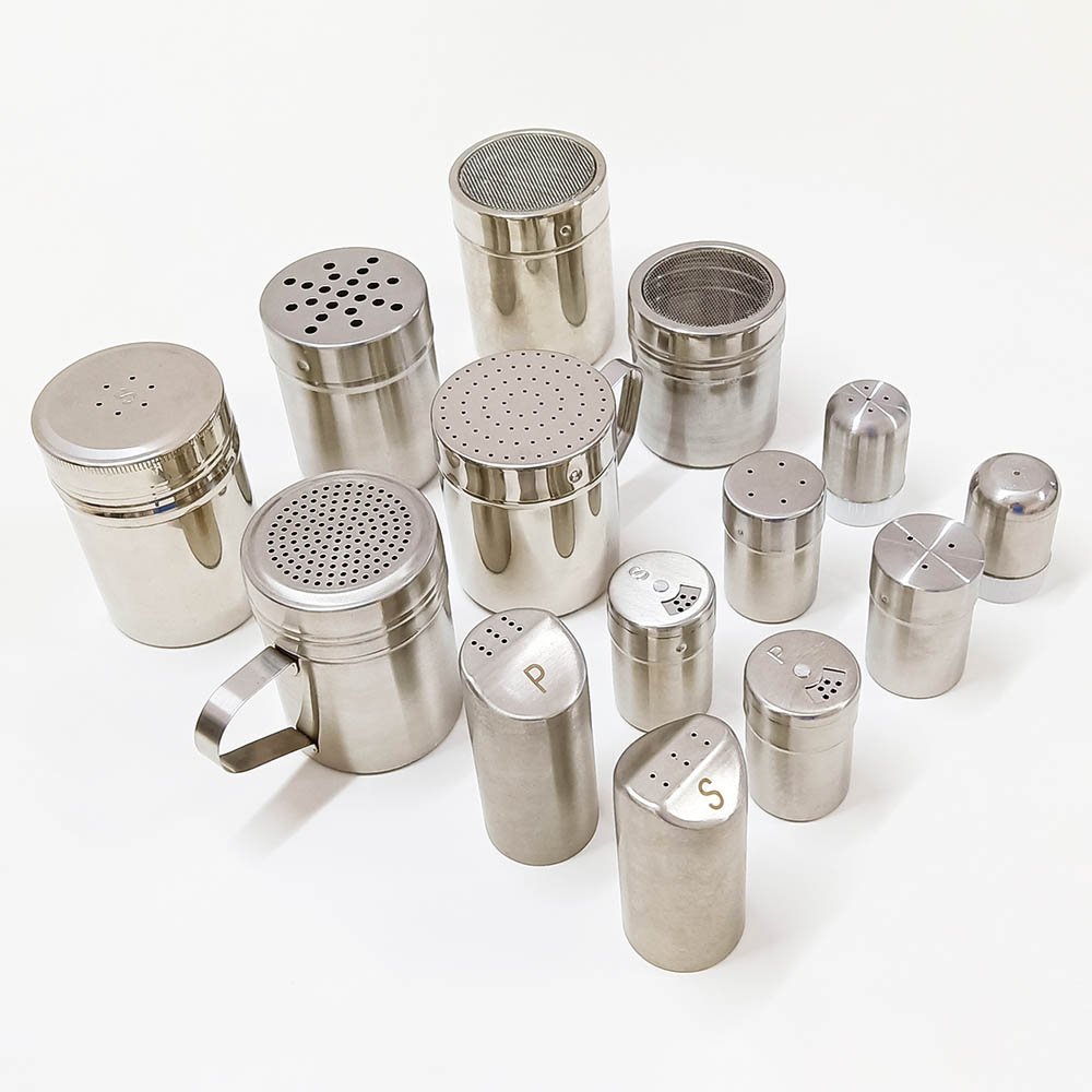 Professional Stainless Steel Dredge & Shaker Set