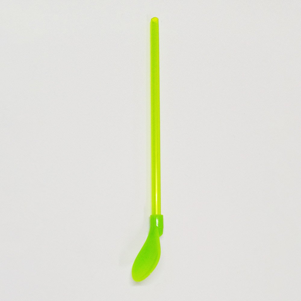 9 Inch Detachable Plastic Spoon Straws