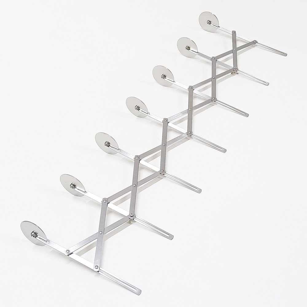 3/5/7 Wheel Pizza Cutter Stainless Steel
