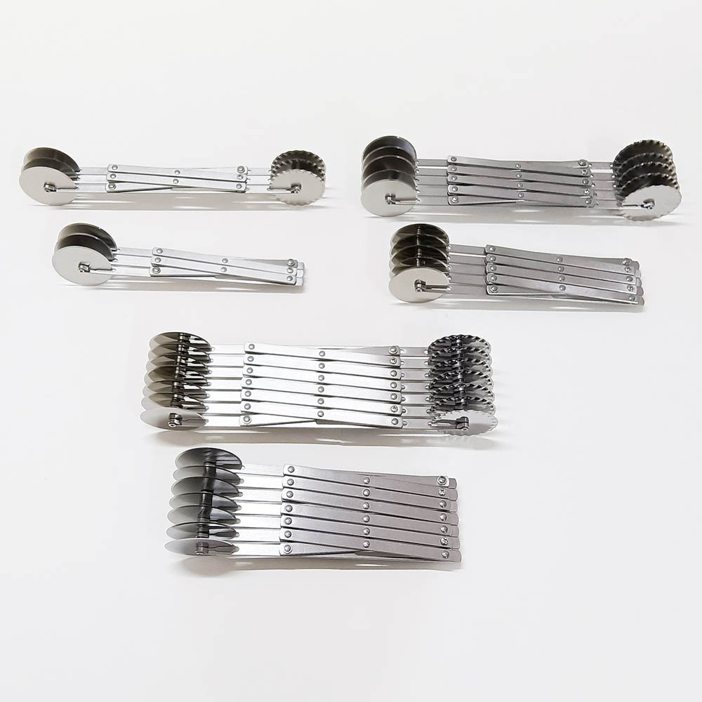 3/5/7 Wheel Pizza Cutter Stainless Steel