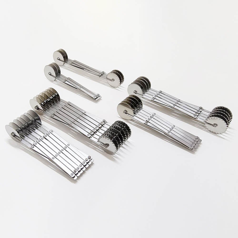 3/5/7 Wheel Pizza Cutter Stainless Steel