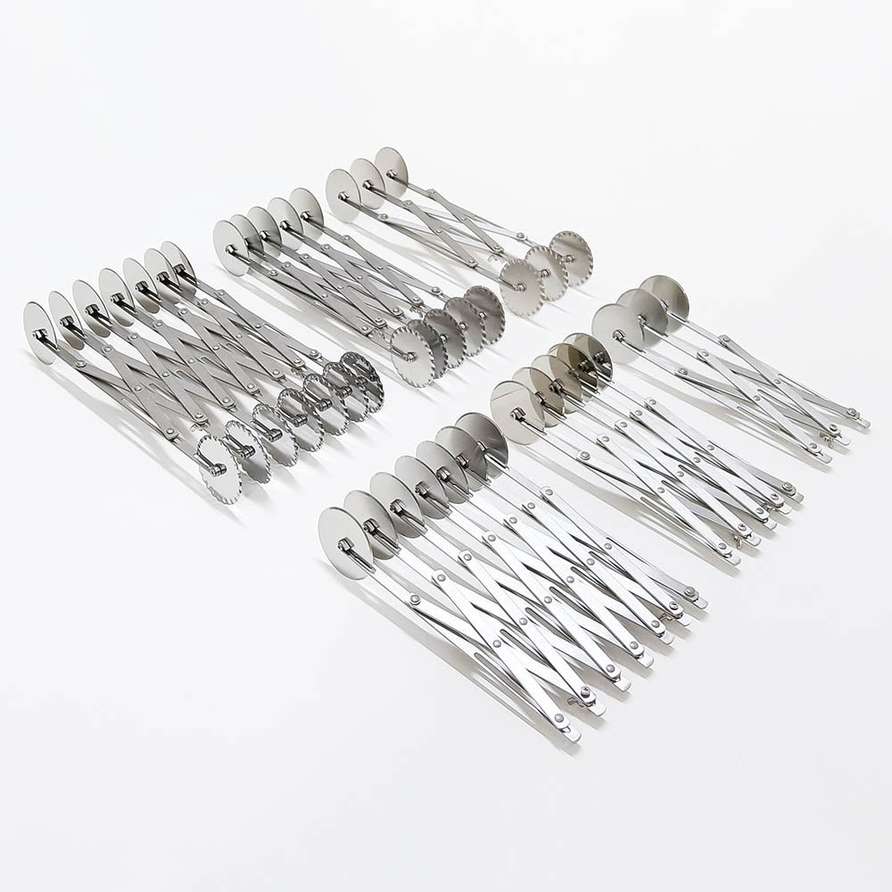 3/5/7 Wheel Pizza Cutter Stainless Steel