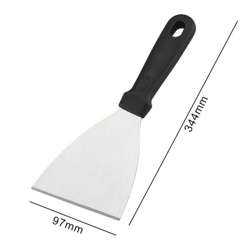 Grill Perforated Spatula Solid Turner Flipper For Barbecue