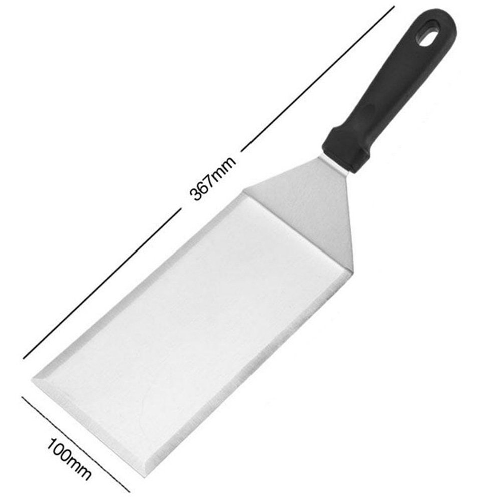 Grill Perforated Spatula Solid Turner Flipper For Barbecue