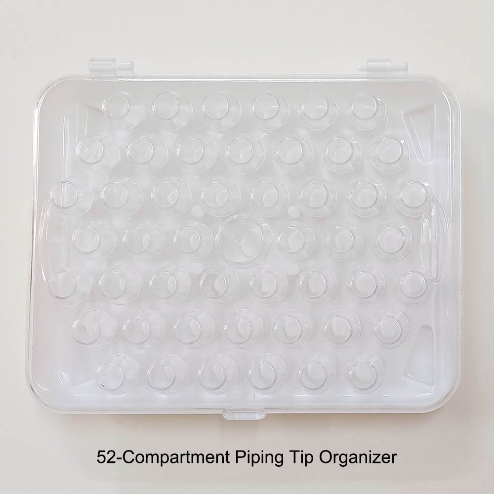 Piping Tip Organizer Tube Storage Box