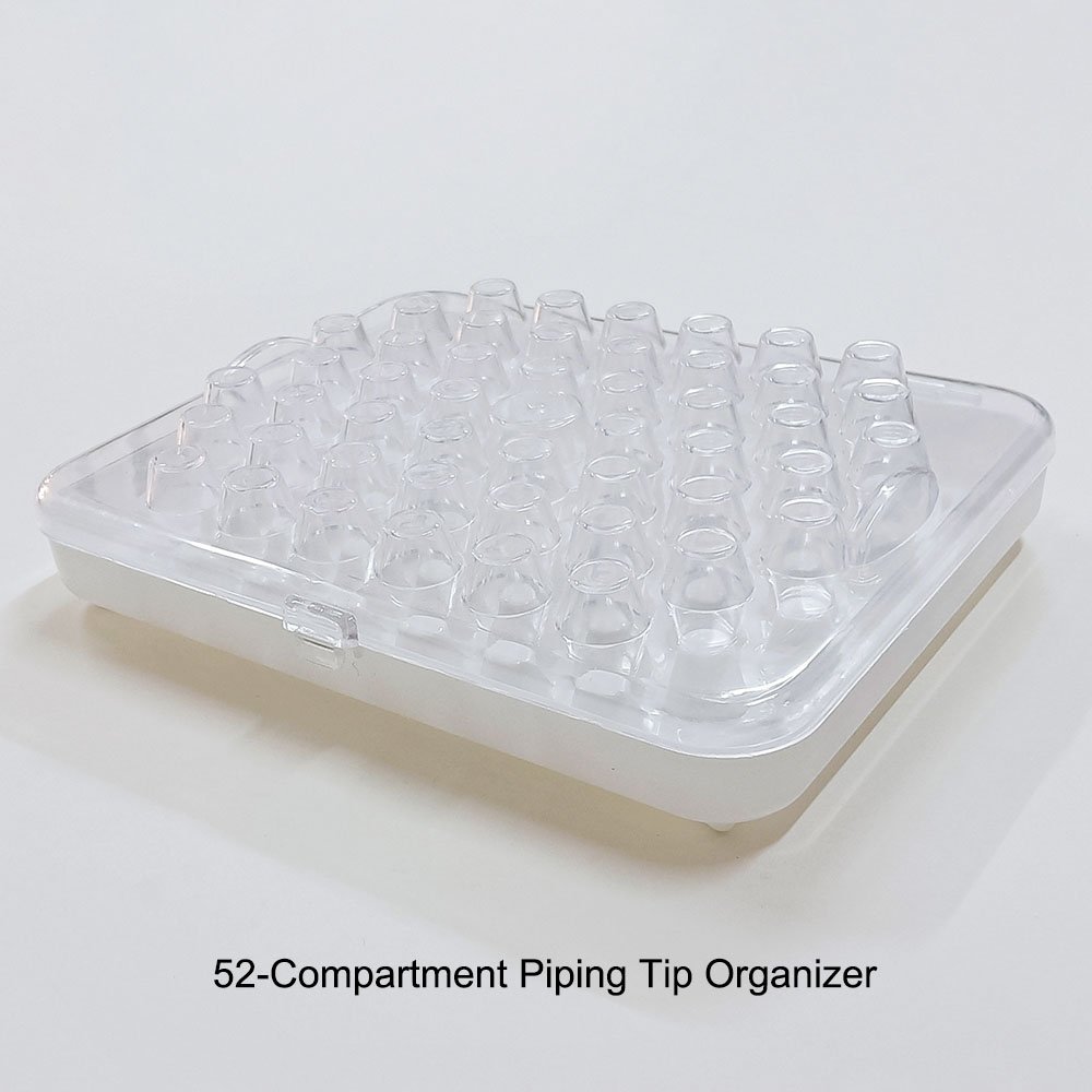 Piping Tip Organizer Tube Storage Box