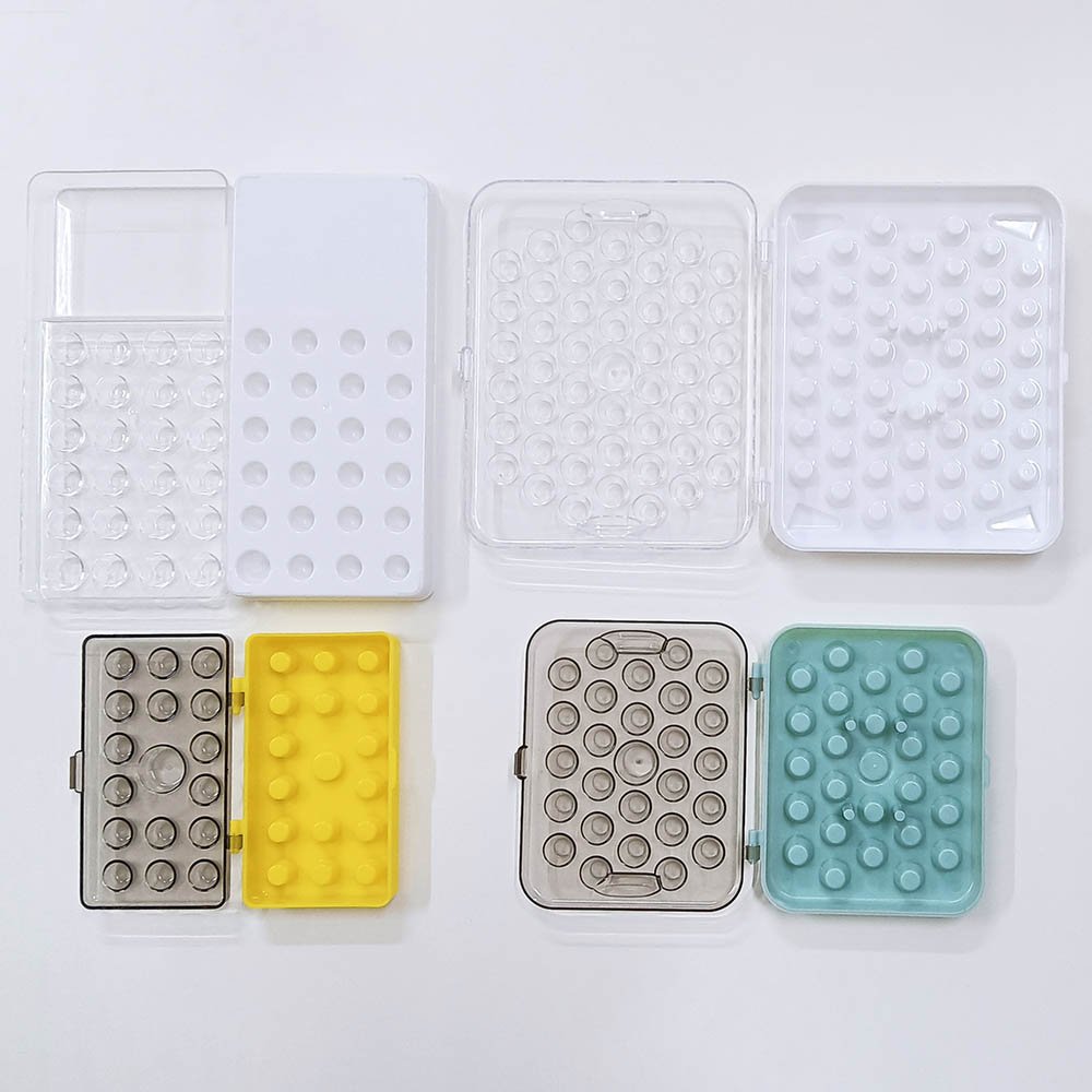 Piping Tip Organizer Tube Storage Box