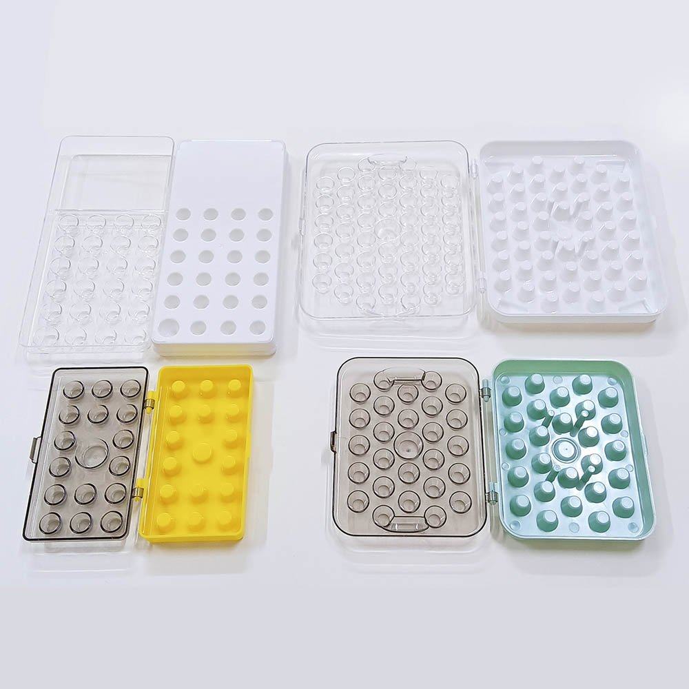Piping Tip Organizer Tube Storage Box