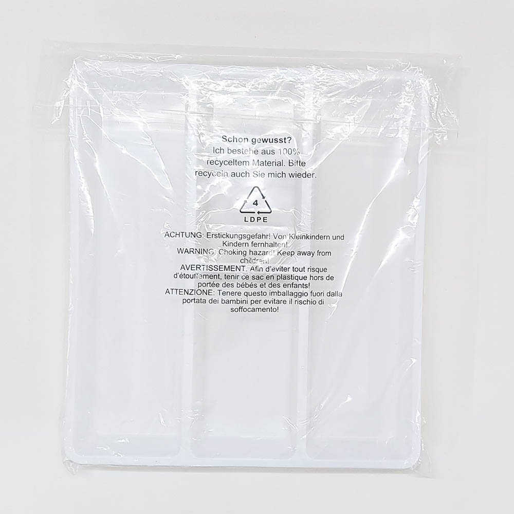 4-Compartment Silverware Tray Organizer