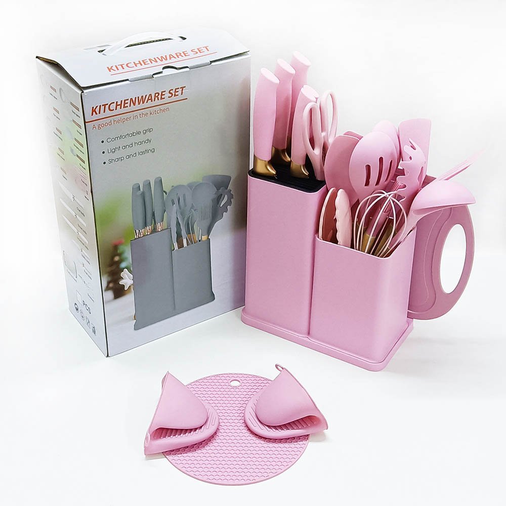 22-Piece Premium Silicone Kitchen Utensil Set