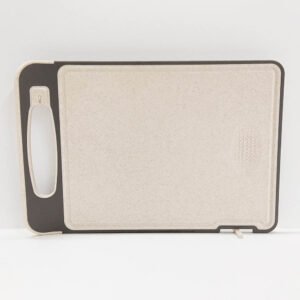 Multifunctional Wheat Straw Cutting Board with Foldable Stand