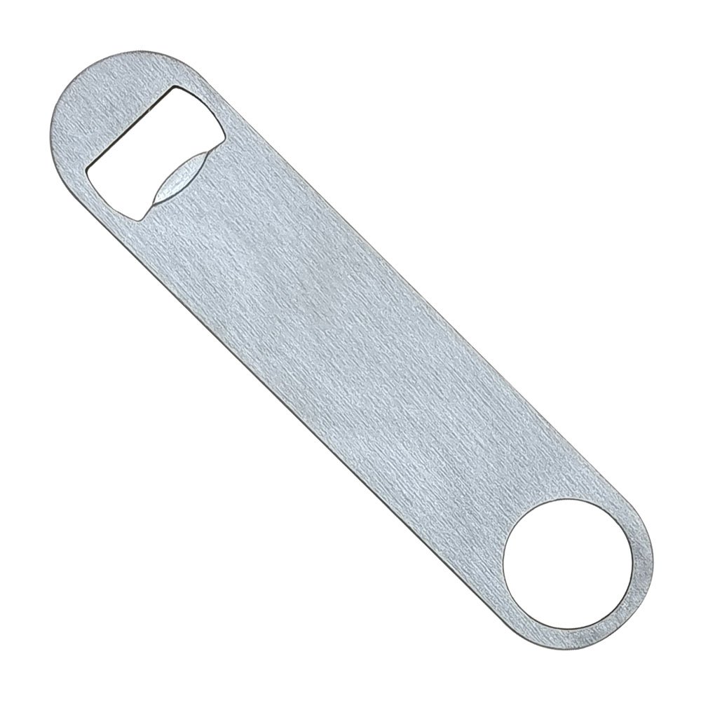 Heavy Duty 7-Inch Stainless Steel Flat Bottle Opener