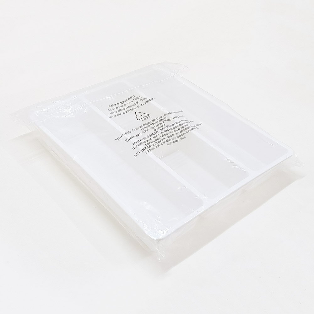 4-Compartment Silverware Tray Organizer