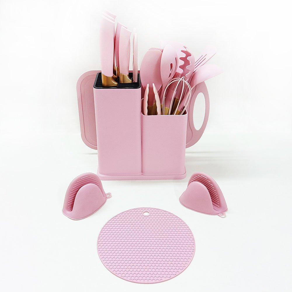 22-Piece Premium Silicone Kitchen Utensil Set