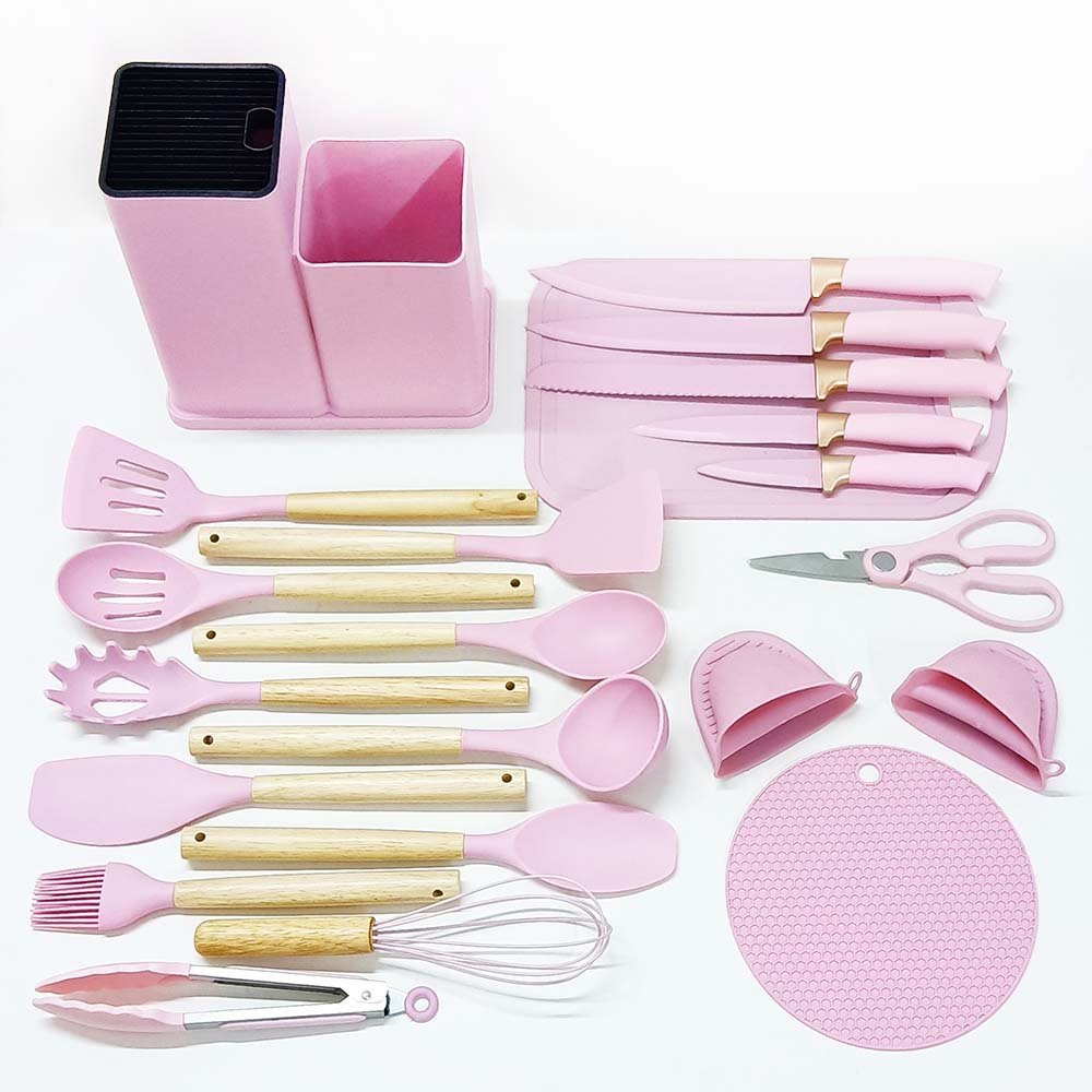 22-Piece Premium Silicone Kitchen Utensil Set
