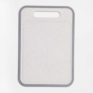 Double Sided PP Wheat-Straw Chopping Board with Juice Groove