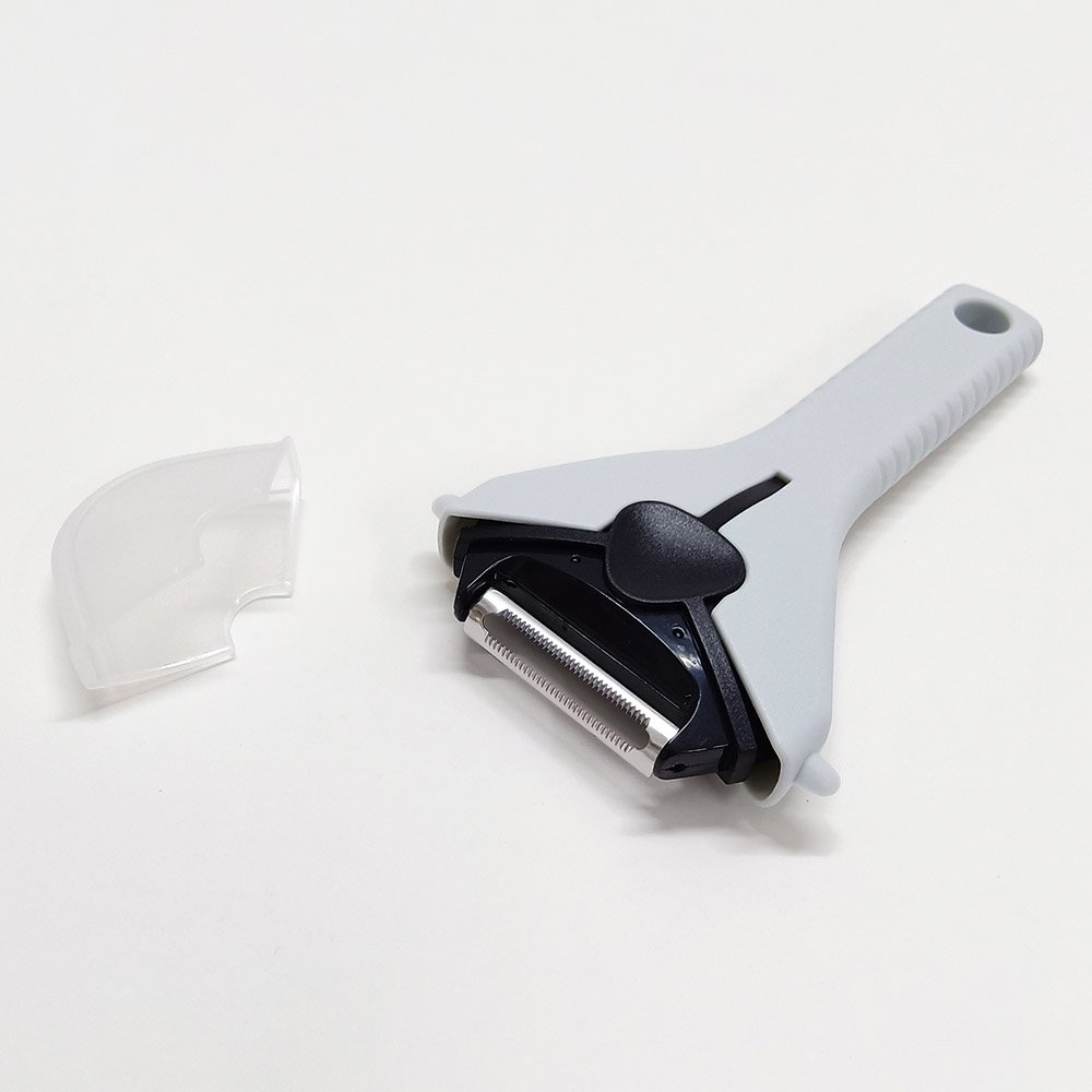3-in-1 Innovative Rotating Head Stainless Steel Peeler