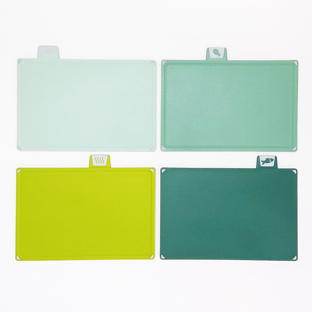 9-Piece Premium Color-Coded Cutting Board Set