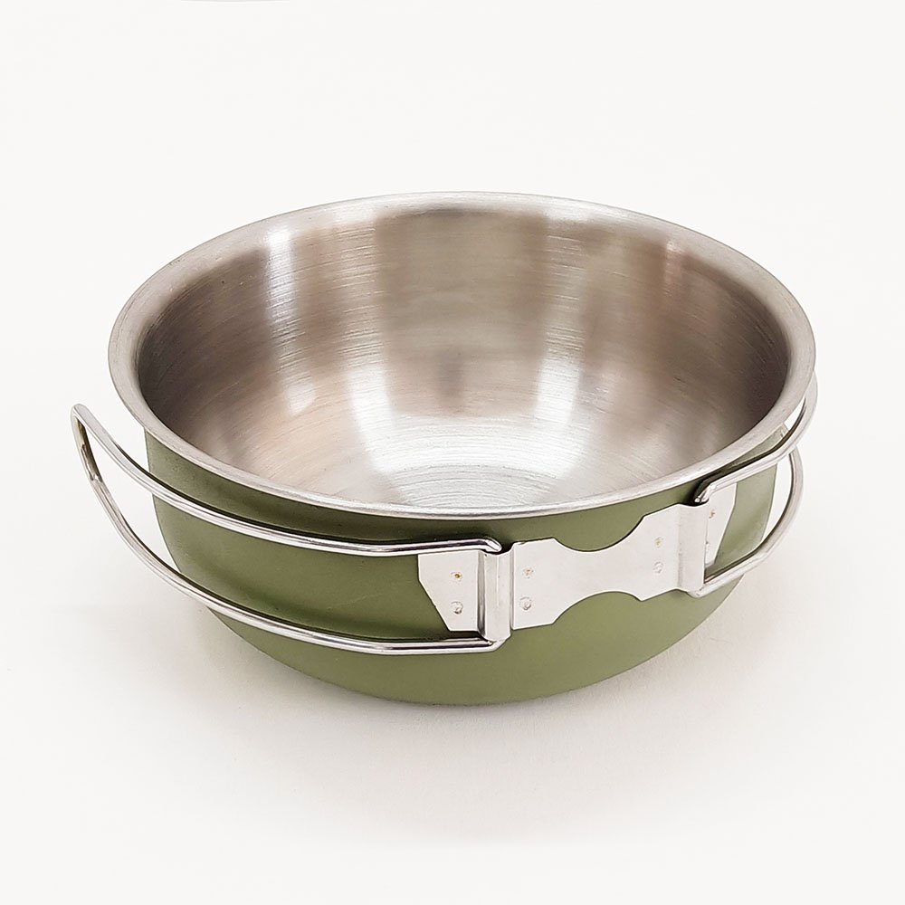 5-Piece Stackable Stainless Steel Mess Kit