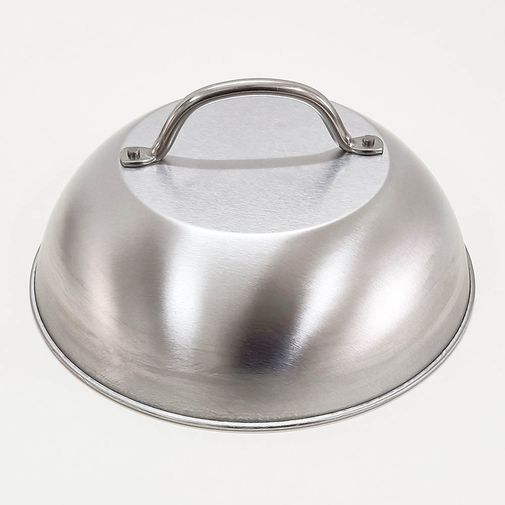 Foldable Smash Burger Press & Basting Dome Set