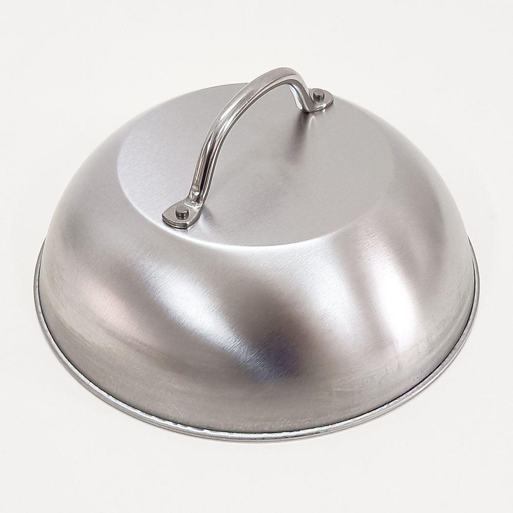 Foldable Smash Burger Press & Basting Dome Set