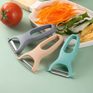 3-in-1 Stackable Vegetable Peeler Set