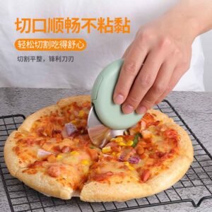 Detachable Round Rolling Pizza Cutter Wheel Slicer