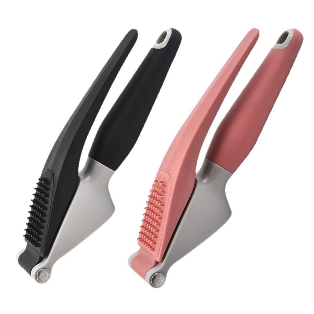 Stainless Steel Garlic Press with Ergonomic Handle