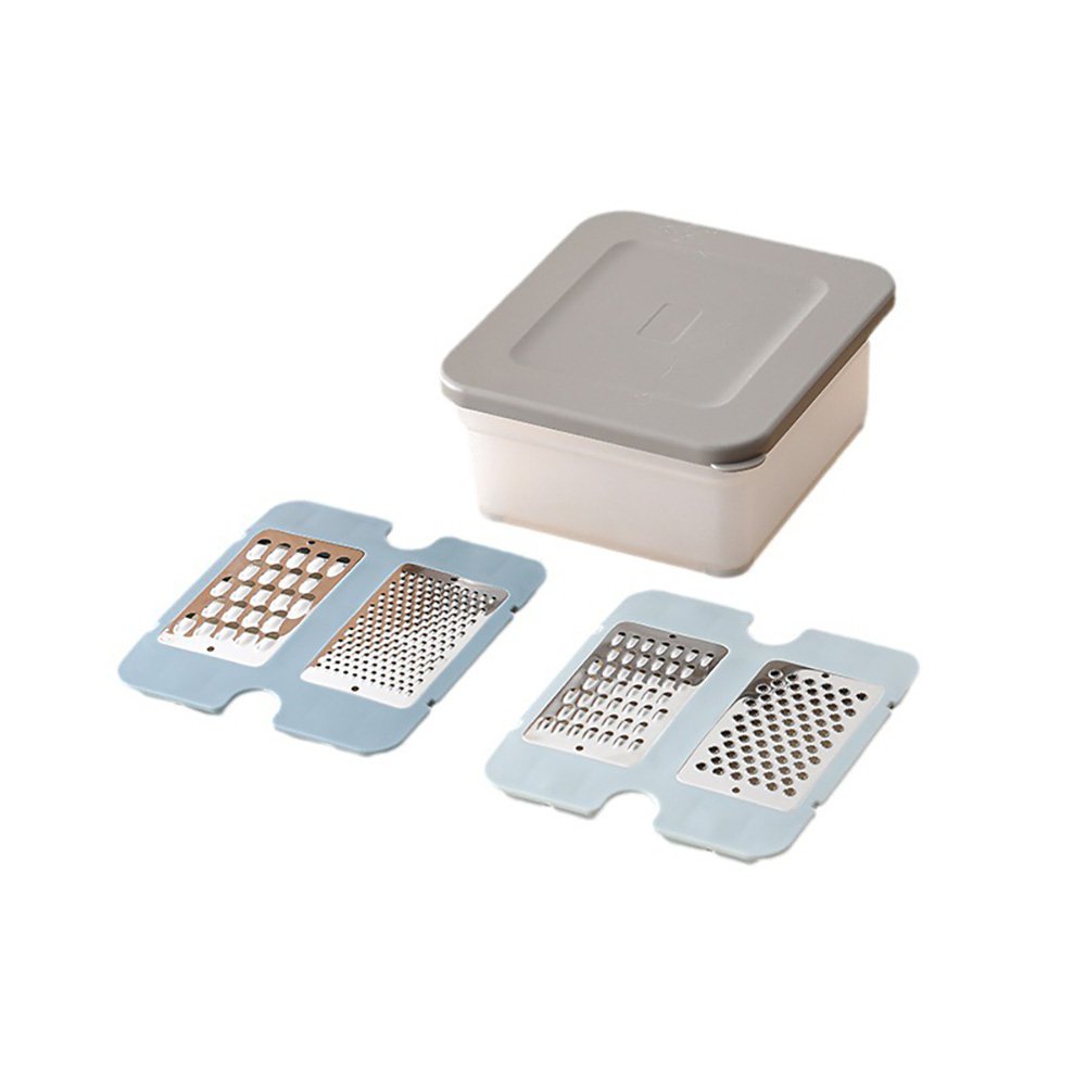 4-in-1 Stainless Steel Box Grater & Shredder
