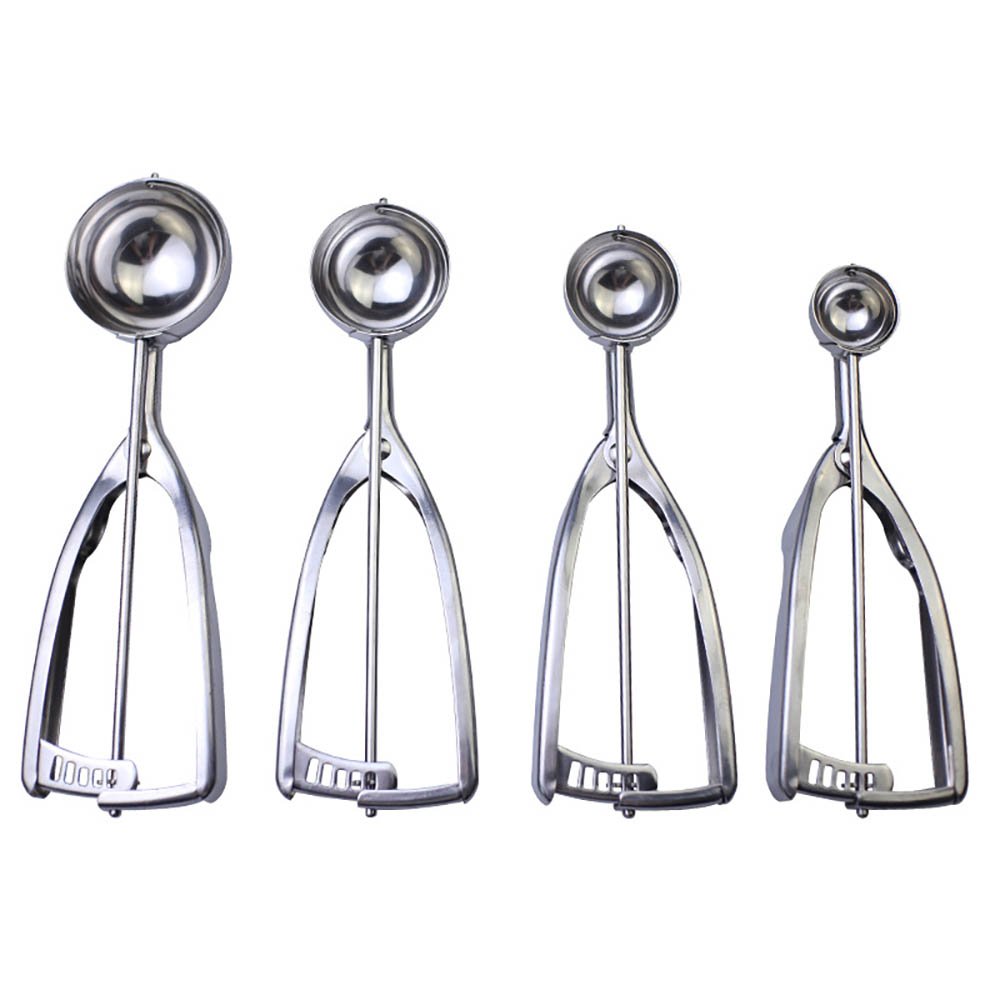 Stainless Steel Ice Cream Scoop with Trigger Release