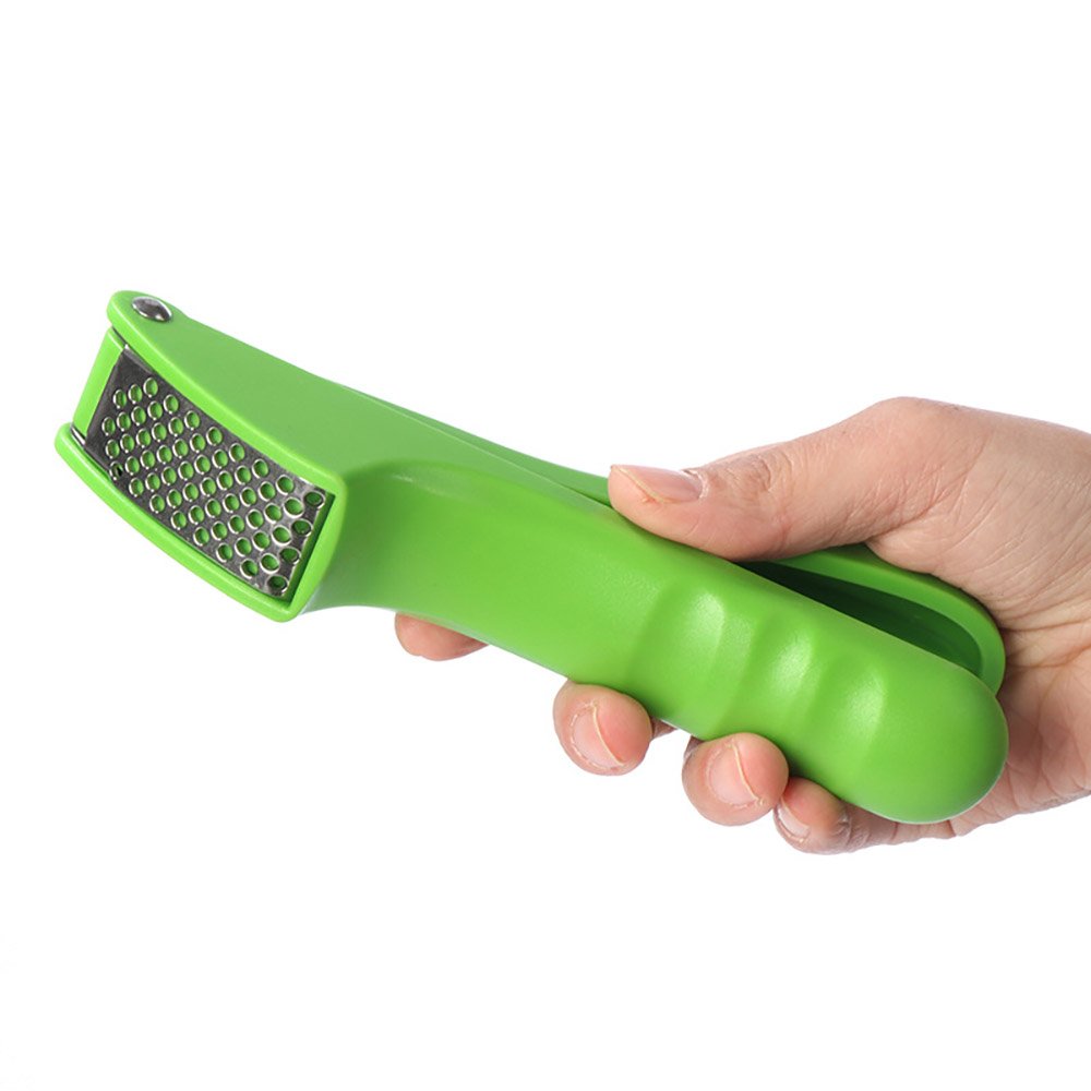 Green Manual Garlic Press with ABS Handle