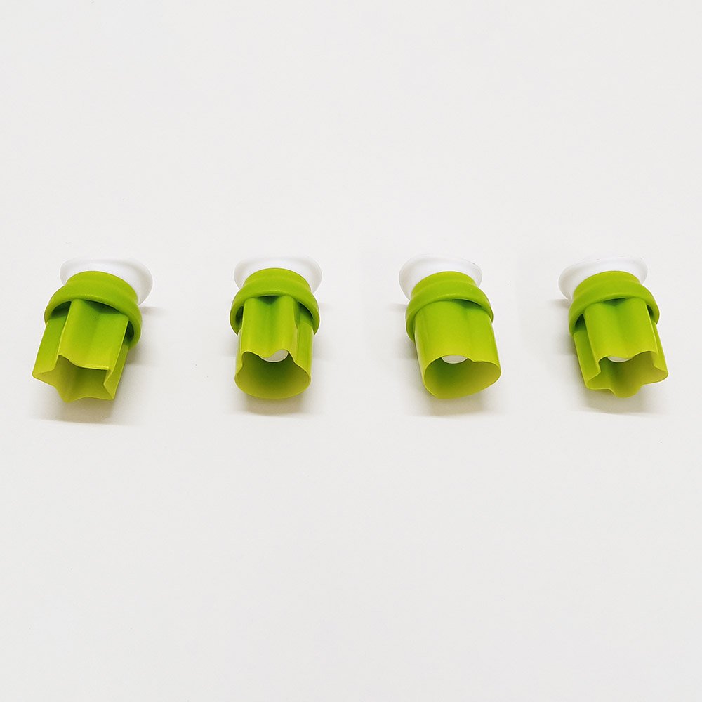 4-Piece Press-Type Mini Cookie Cutter Set