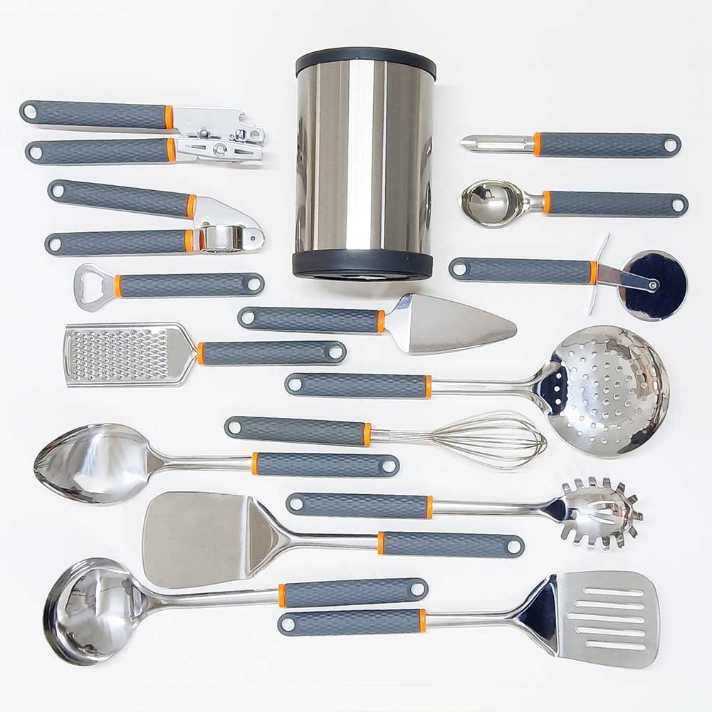 16-Piece Stainless Steel Kitchen Utensil Set