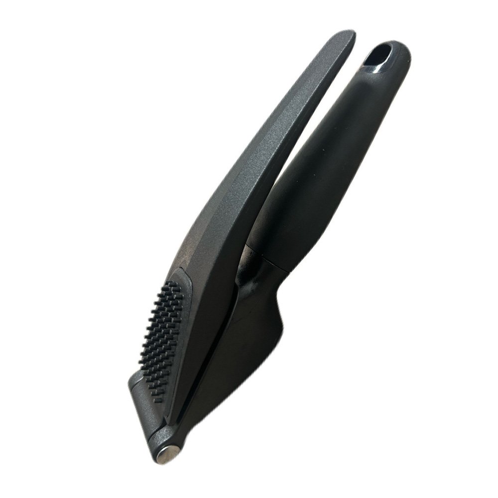 Stainless Steel Garlic Press with Ergonomic Handle