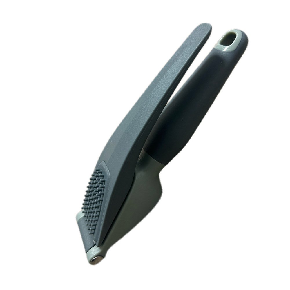 Stainless Steel Garlic Press with Ergonomic Handle