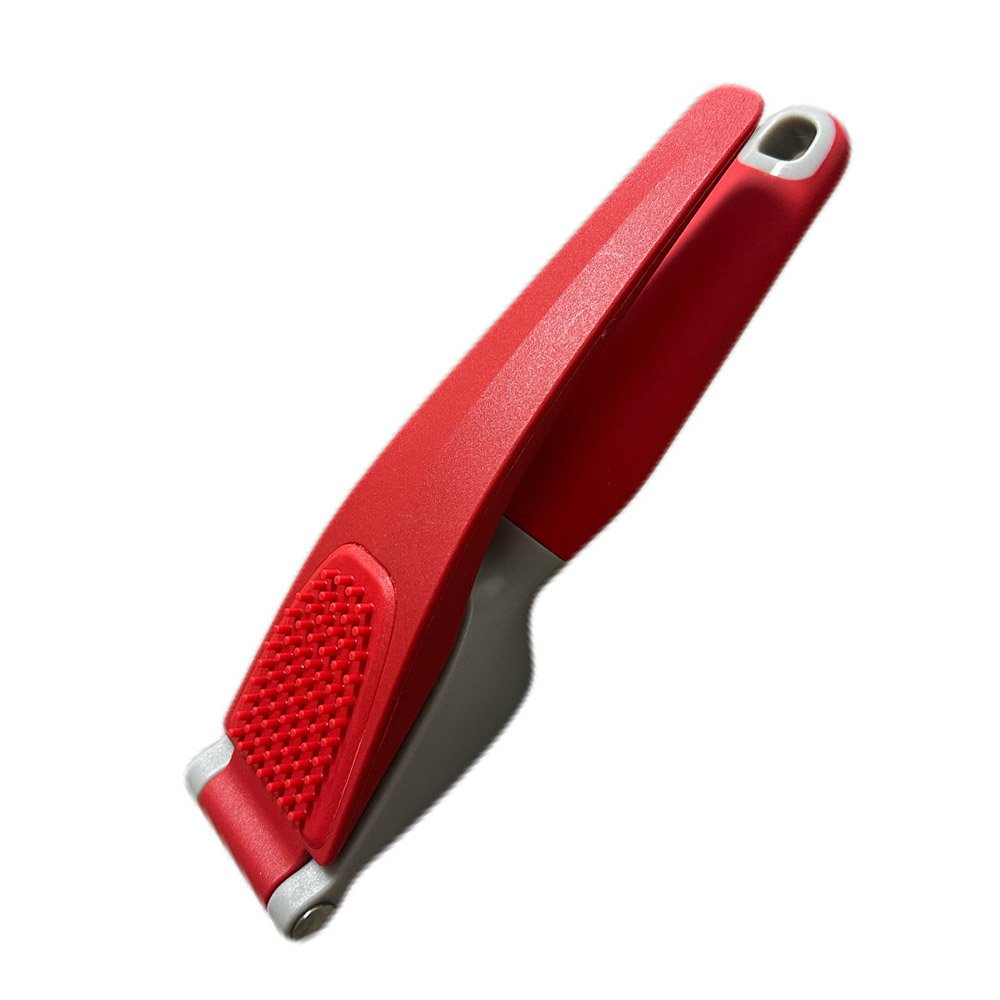 Stainless Steel Garlic Press with Ergonomic Handle