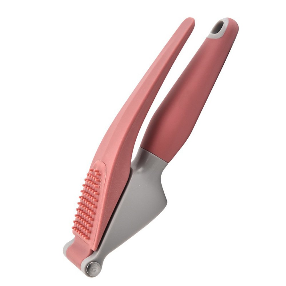 Stainless Steel Garlic Press with Ergonomic Handle