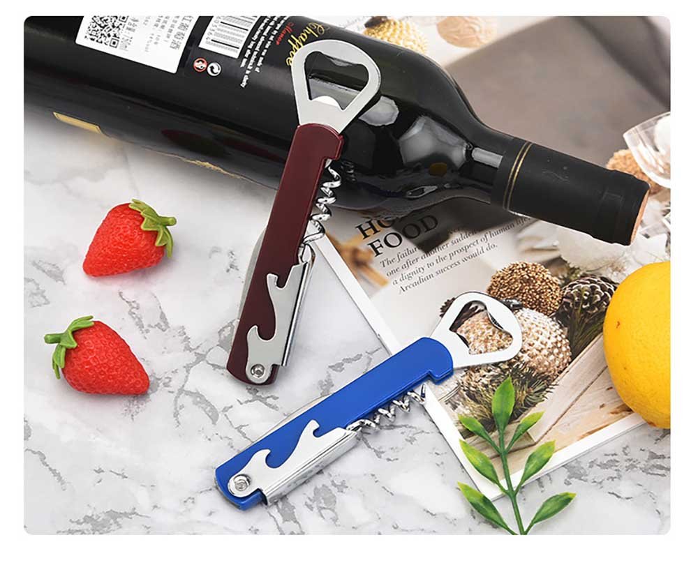 5.5" Multi-Function Dual Wine & Beer Bottle Opener