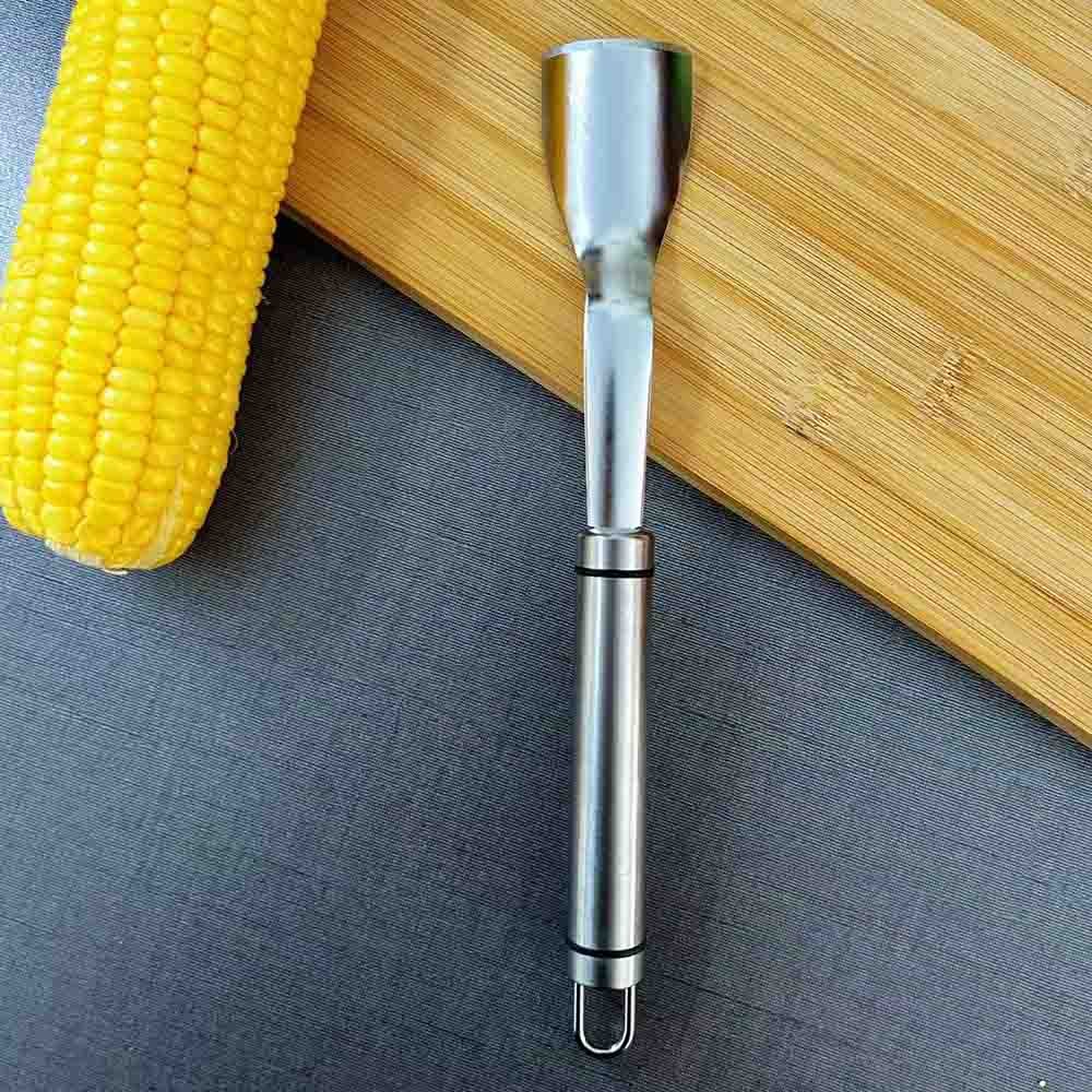 Stainless Steel Corn Kerneler & Stripper Set