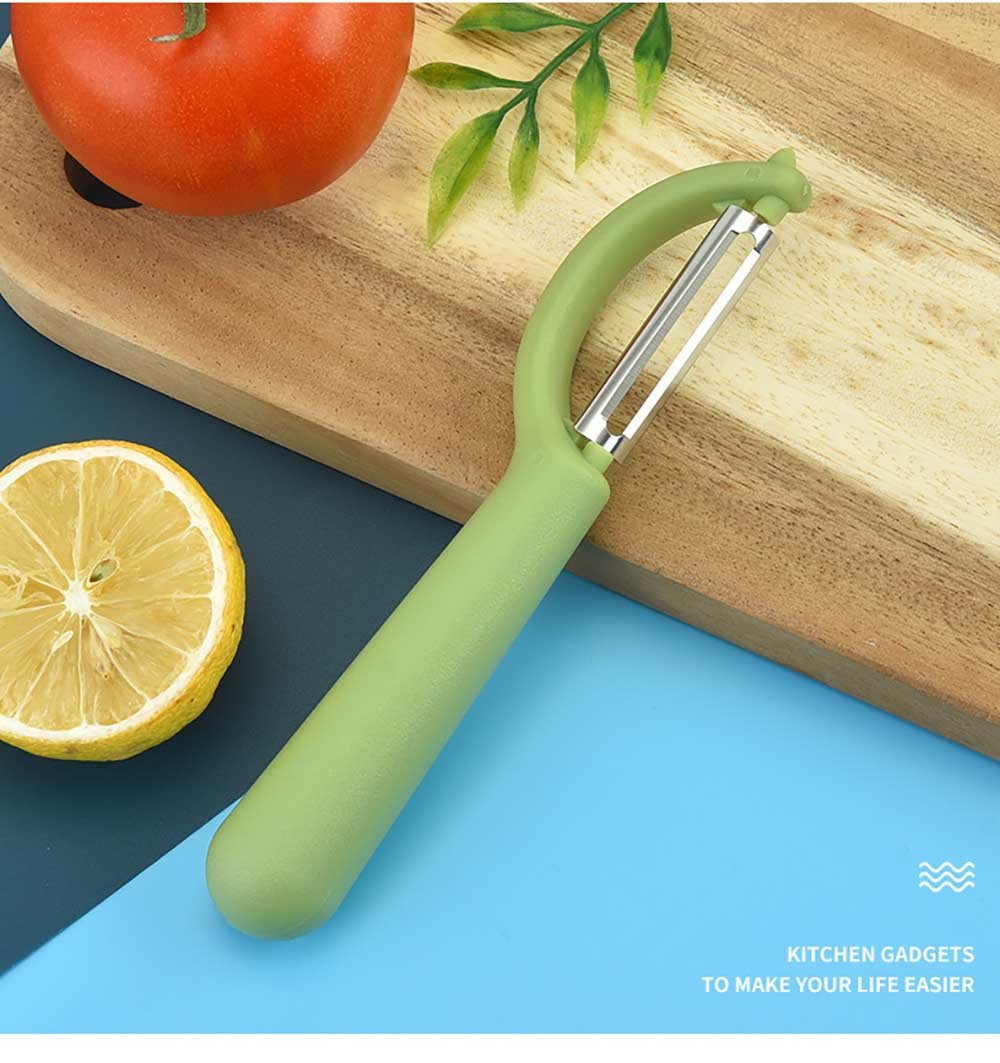 Ergonomic P-Shape Stainless Steel Peeler