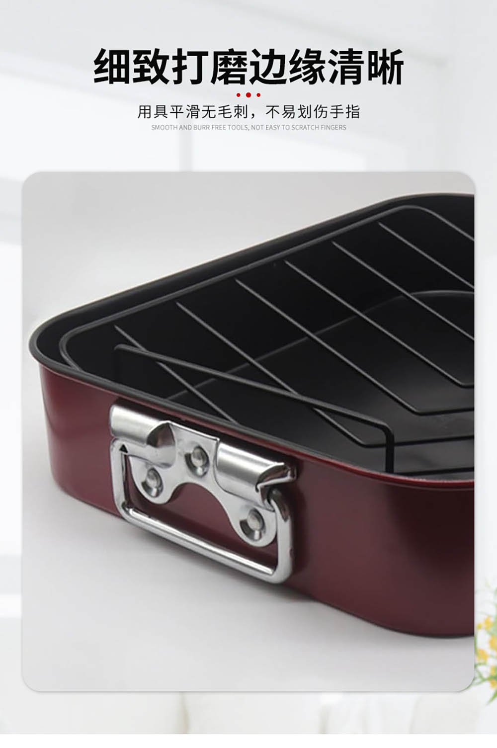 16-Inch Non-Stick Roasting Pan with Rack