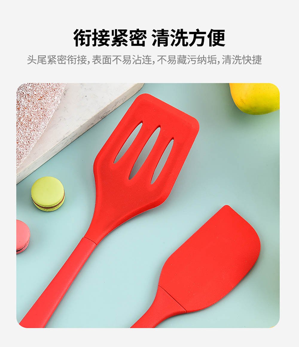 5-Piece Silicone Kitchen Utensil Set