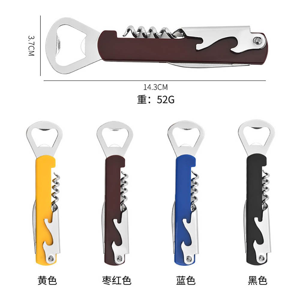 5.5" Multi-Function Dual Wine & Beer Bottle Opener