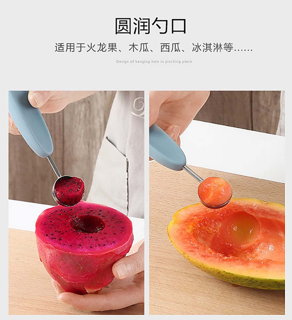 3-in-1 Nesting Fruit Scoop & Baller Set