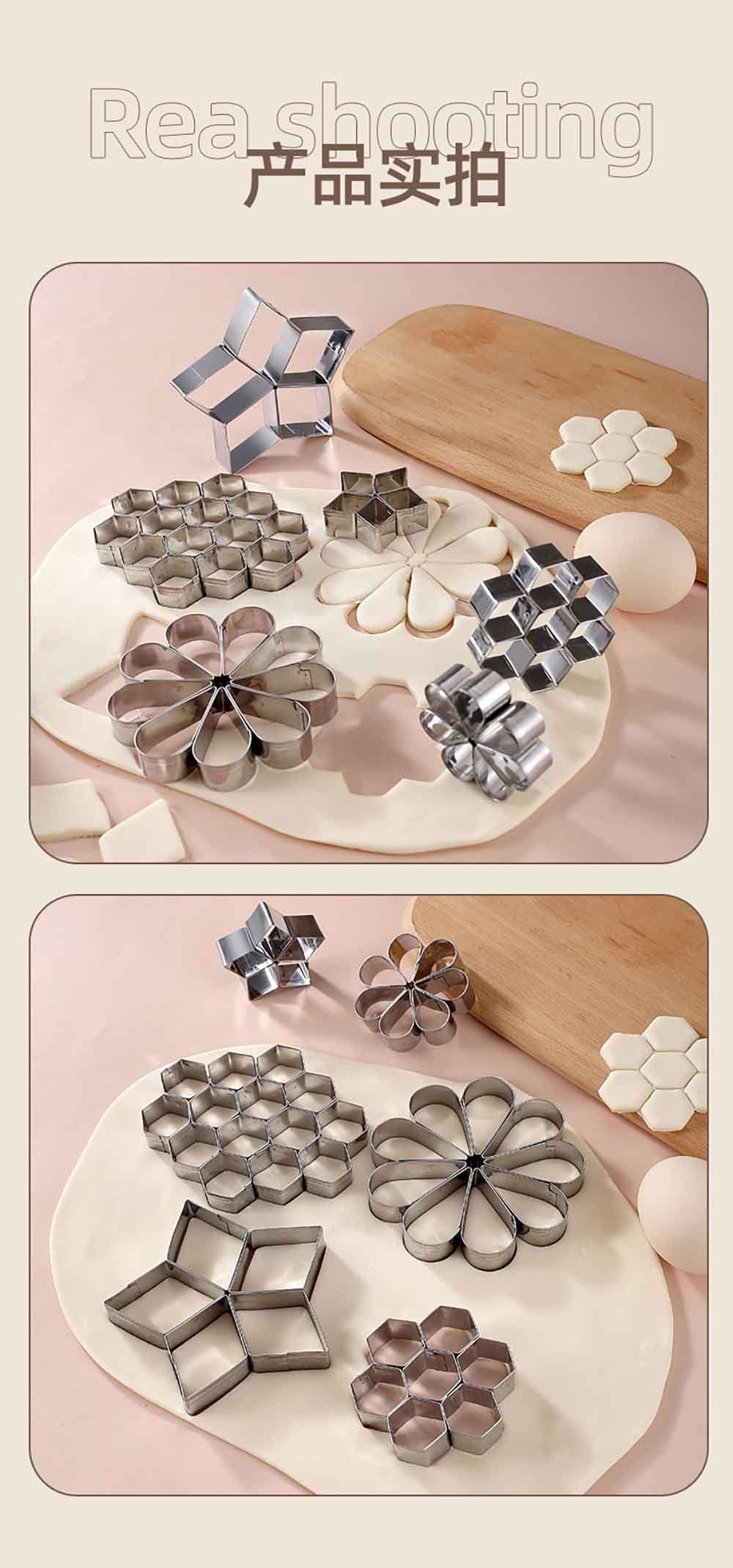 Stainless Steel Cookie Cutters Set