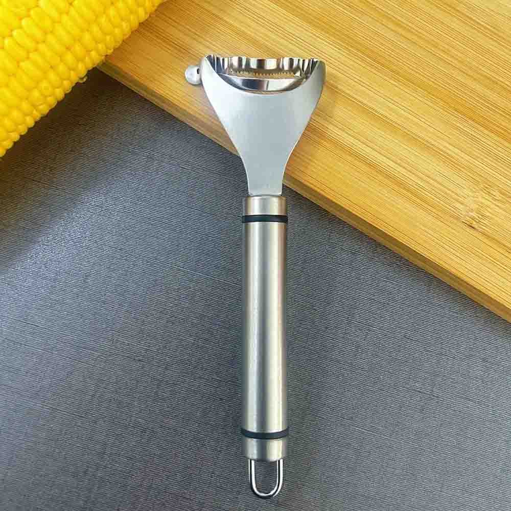 Stainless Steel Corn Kerneler & Stripper Set