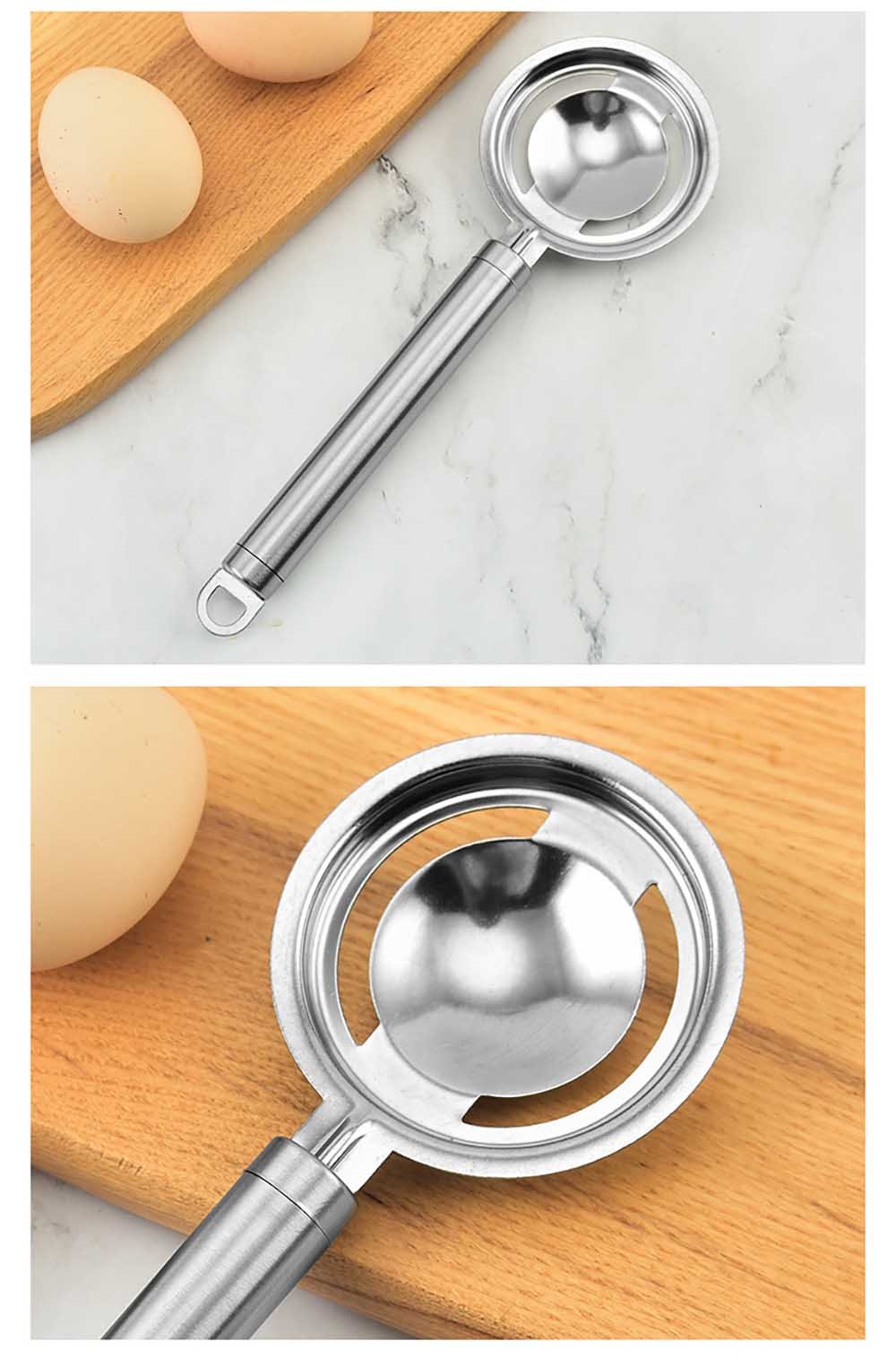 Stainless Steel Egg Yolk Separator