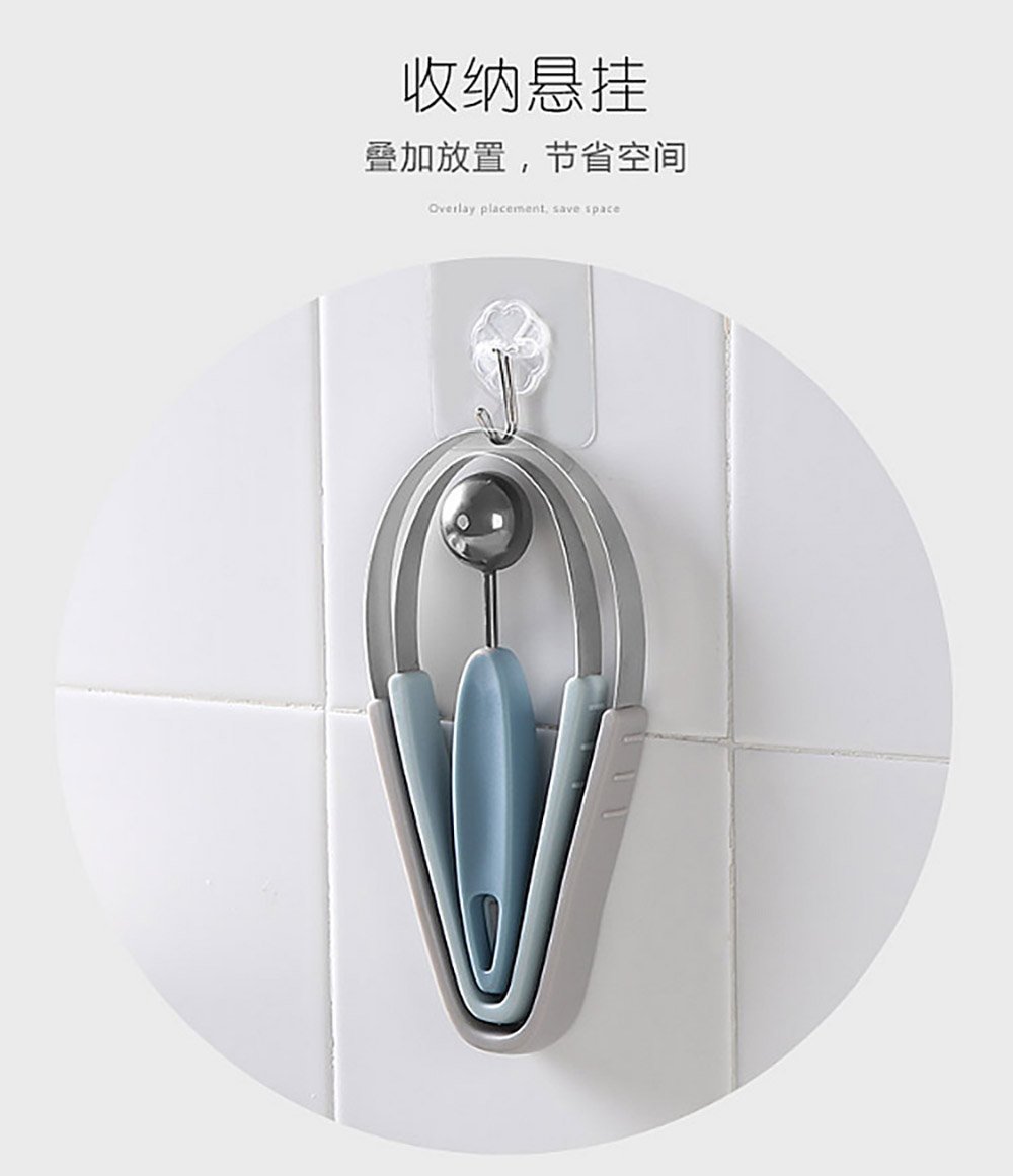 3-in-1 Nesting Fruit Scoop & Baller Set