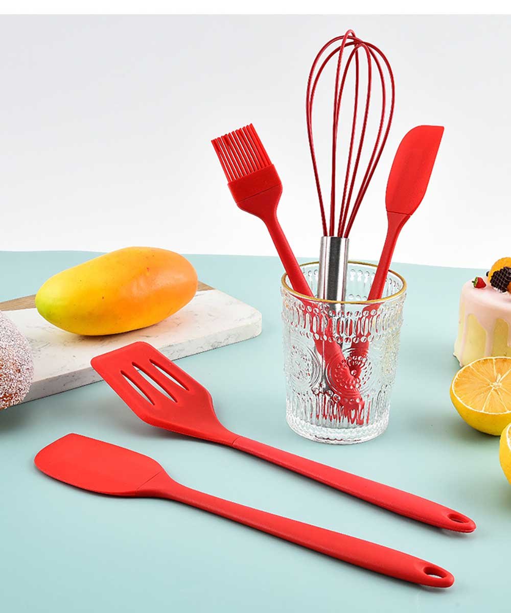 5-Piece Silicone Kitchen Utensil Set