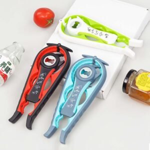Multi-Function 4-in-1 Can Opener & 5-in-1 Bottle Opener Set